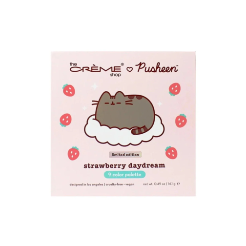 PUSHEEN Strawberry Creme 9 Color Eyeshadow Palette