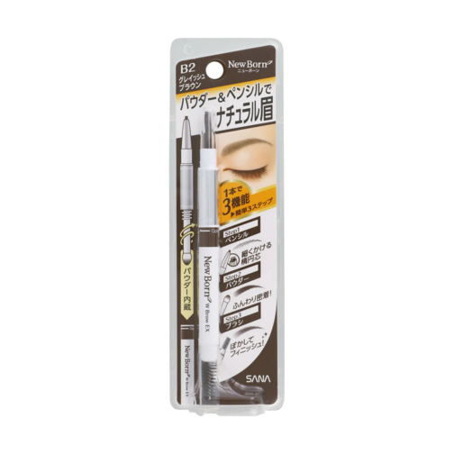 New Born 3 In 1 Eyebrow Pencil (More Colors)