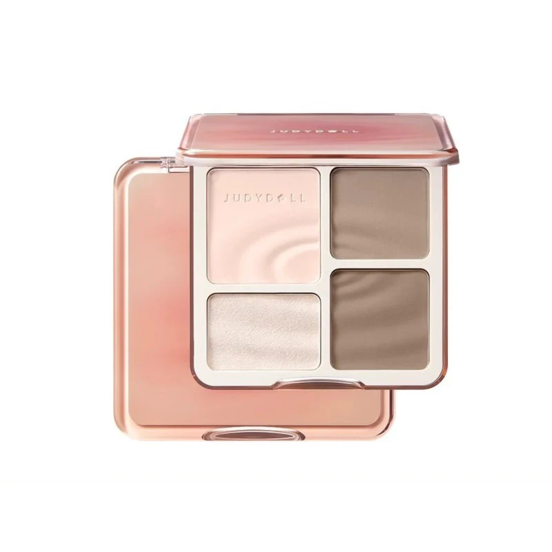 2 IN 1 Highlighter Contour Palette